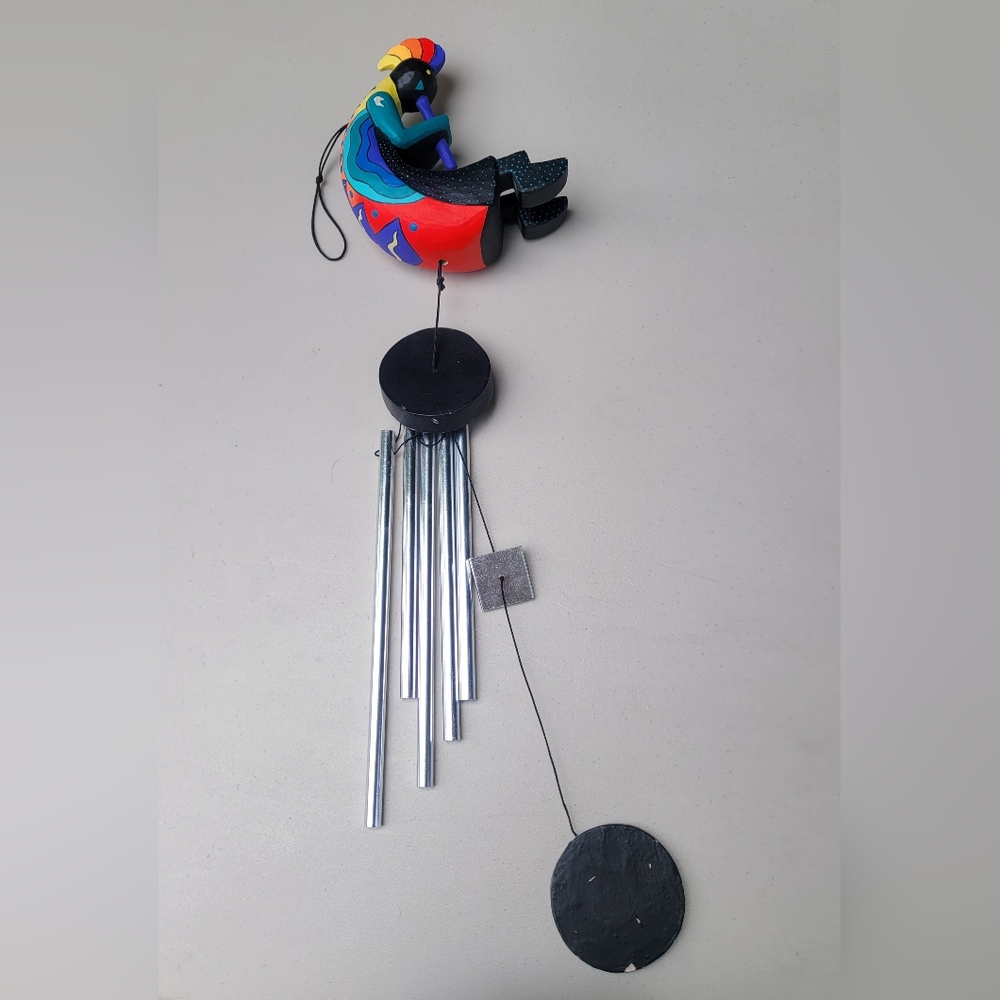 Vintage Kokopelli Wind Chimes